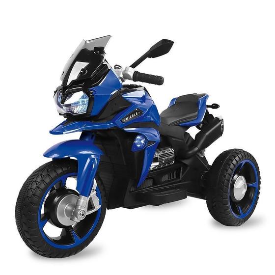 Imagem de Moto Adventure Azul Elétrica 12V - Bandeirante