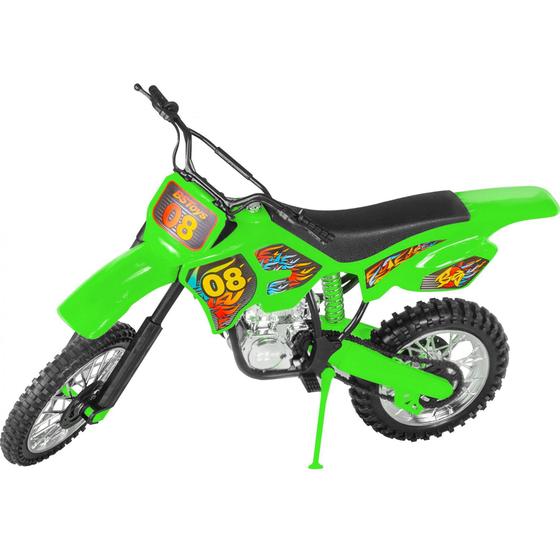 Imagem de Moto Big Cross Motocross Várias Cores 37cm - Bs Toys