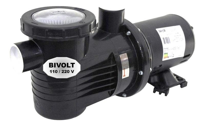 Imagem de Moto Bomba Hidro Piscina 3cv Bivolt Dancor Pf-22 60mm