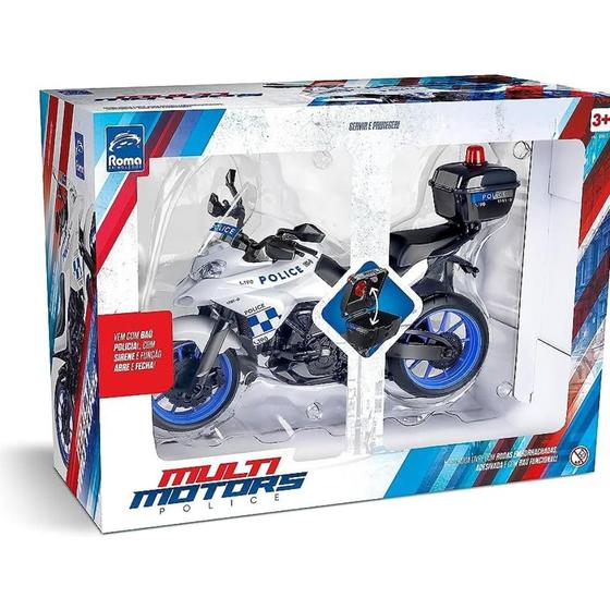 Imagem de Moto de Brinquedo Multi Motors Police - Roma