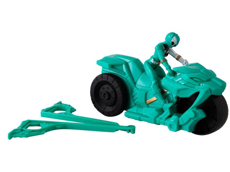 Imagem de Moto de Brinquedo Power Rangers Dino Fury Rip N Go