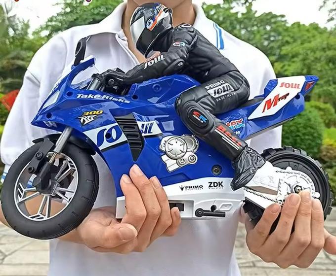 Moto de Controle Remoto Motocicleta Recarregável de Alta Velocidade Empina Menor preço em Moto de Controle Remoto Motocicleta Recarregável de Alta Velocidade Empina