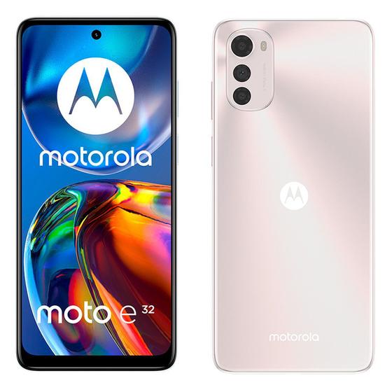 Celular Smartphone Motorola Moto E32 Xt2227 64gb Rosa - Dual Chip