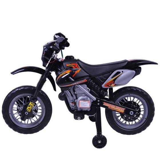 Moto Elétrica à Bateria Infantil com Farol e Buzina BELFIX Menor preço em Moto Elétrica à Bateria Infantil com Farol e Buzina BELFIX