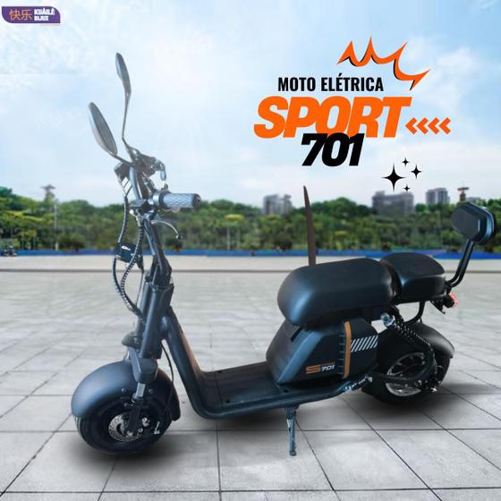 Moto Elétrica Adulta Sport 701 65km/h 800W Alta Velocidade Scooter é boa?