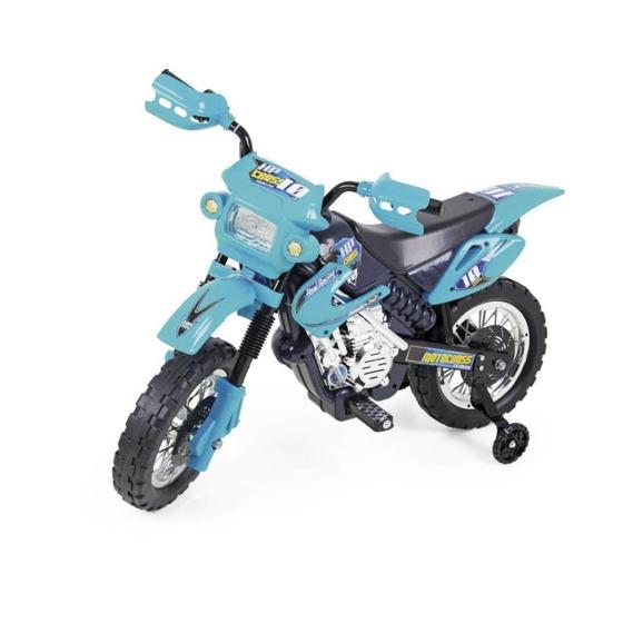 Imagem de Moto Eletrica INFANT Motocross 6V. Azul - Homeplay