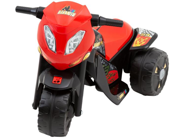 Moto Elétrica Infantil Preta Bandeirante Menor preço em Moto Elétrica Infantil Preta Bandeirante
