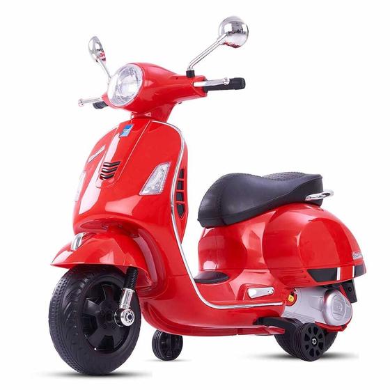 Imagem de Moto Elétrica Infantil - Vespa GTS - 6v - Vermelha - Zippy Toys