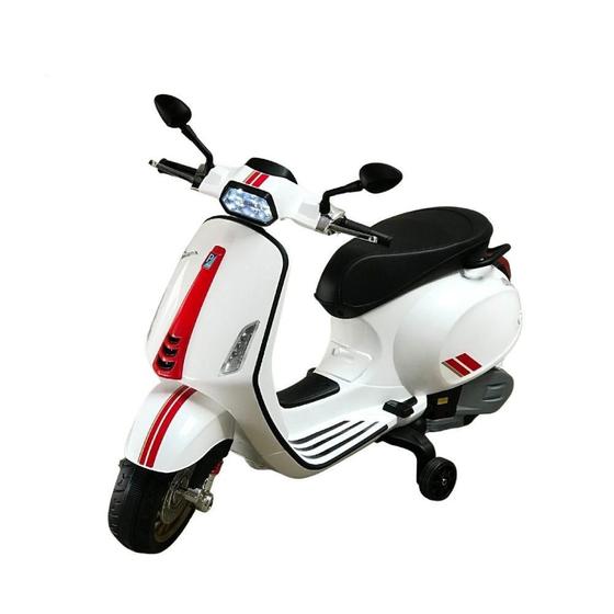 Imagem de Moto Elétrica Vespa Infantil 12V IMPORTWAY