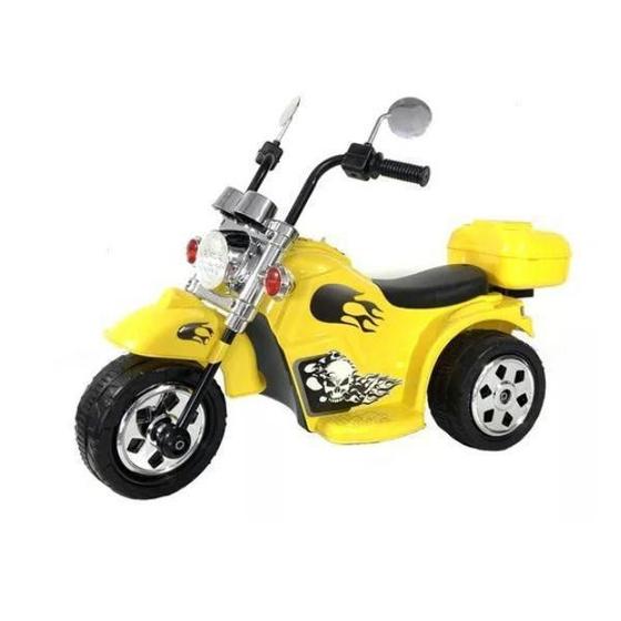 Imagem de Moto Eletrico Infantil Triciclo A Bateria 6V Suporta Até 30K