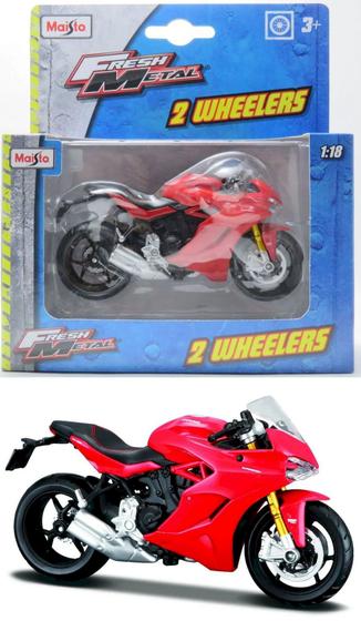 Imagem de Moto em Miniatura - 2 Wheelers - Fresh Metal - 1/18 - Maisto