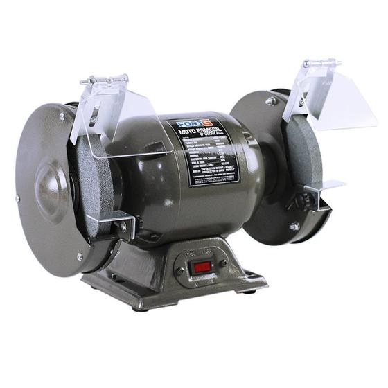 Imagem de Moto Esmeril de Bancada 6 Polegadas Potência 360W 1,75A 3570rpm 2 Rebolos 0,5CV Bivolt Fortg