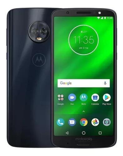 Celular Smartphone Motorola Moto G6 Plus Xt1926 64gb Azul - Dual Chip