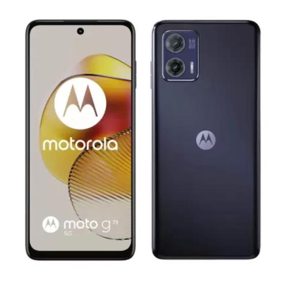 Celular Smartphone Motorola Moto G73 Xt2237 128gb Azul - Dual Chip