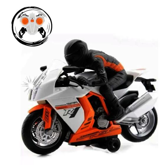 Imagem de Moto Gira 360 Graus MotorCycle Champions Com Luzes E Sons