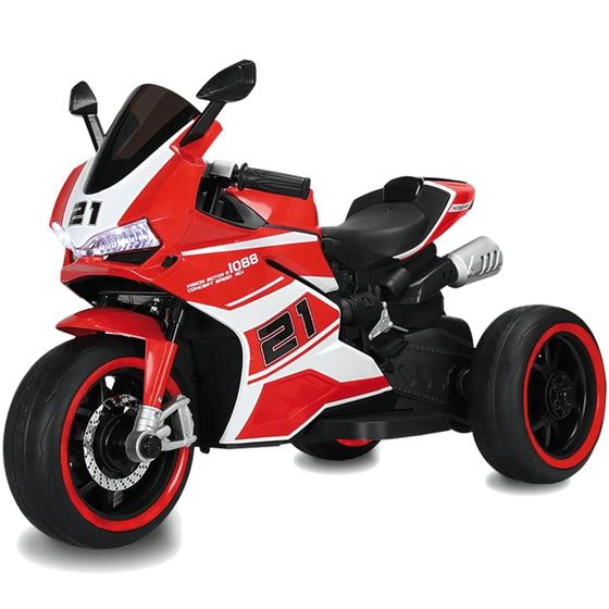 Imagem de Moto GT Concept Speed Infantil Eletrica 12V Vermelha Bandeirante