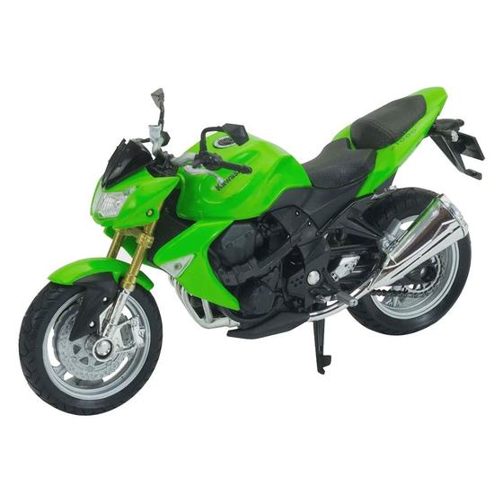 Imagem de Moto Miniatura Kawasaki Sortida Escala 1:18 Dm Toys