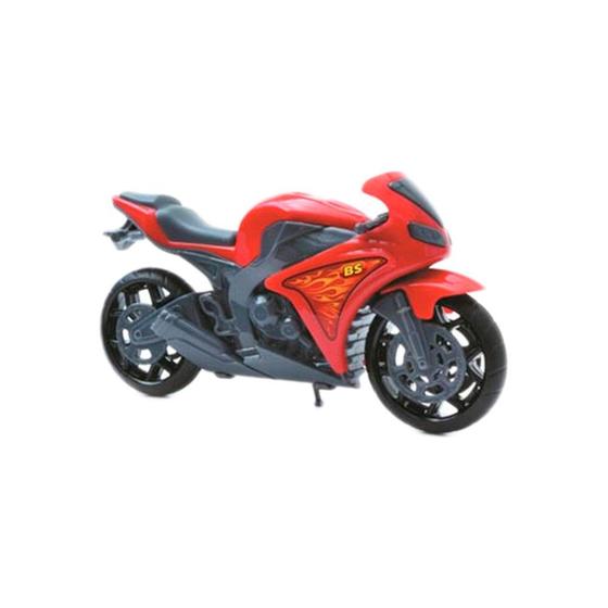 Imagem de Moto New 1000 Vermelho Brinquedos - Bs Toys RV-461.1