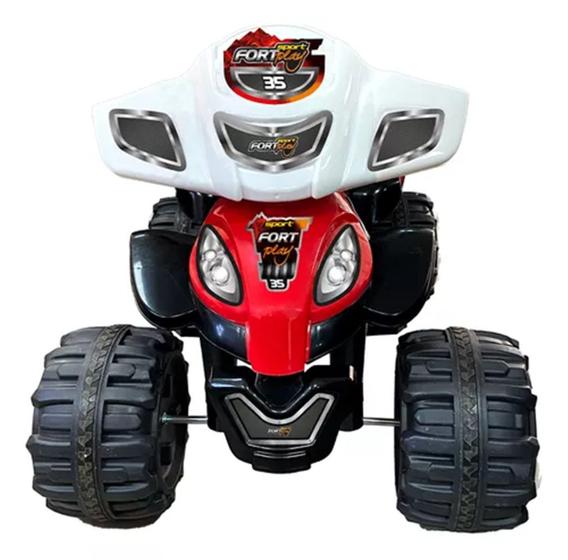 Imagem de Moto Quadriciclo Elétrico Infantil Fortplay 12v Homeplay