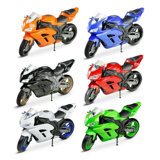 Imagem de Moto Racing Motorcycle 0900 - Cores Sortidas - Roma Jensen -