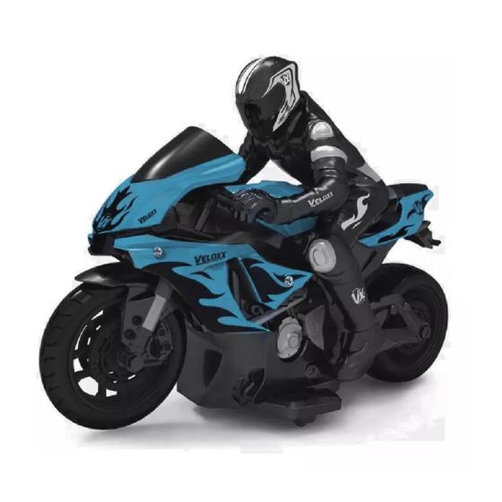 Imagem de Moto Veloxx Brinquedo Veloz Com Controle Remoto Unik Toys