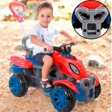 Imagem de Motoca baby city triciclo spider - menino empurador infantil crianças