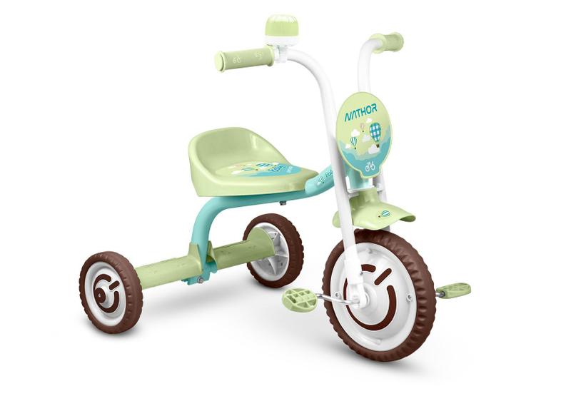 Triciclo infantil com empurrador E protetor 1-3 anos grand baby city-maral