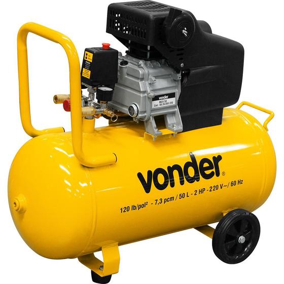 Imagem de Motocompressor de Ar Mcv 50 50 Litros 220V - Vonder