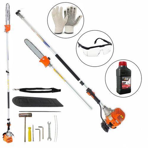 Imagem de Motopodador de Galhos / Podador de Altura Vulcan VP3300 L com Extensor (Atinge Ate 4,70 Metros) + Oleo Toyama 2T