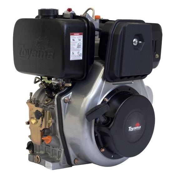 Imagem de Motor a Diesel 4T 12,5HP 456CC com Partida Elétrica