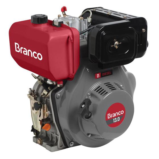 Motor A Diesel Branco BD-13.0 Partida Elétrica 456cc 13cv 4.5L Menor preço em Motor A Diesel Branco BD-13.0 Partida Elétrica 456cc 13cv 4.5L
