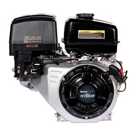 Imagem de Motor a Gasolina TE150E-XP 15.0HP 4T OHV 420cc Eixo 1" Multiuso Partida Elétrica Toyama