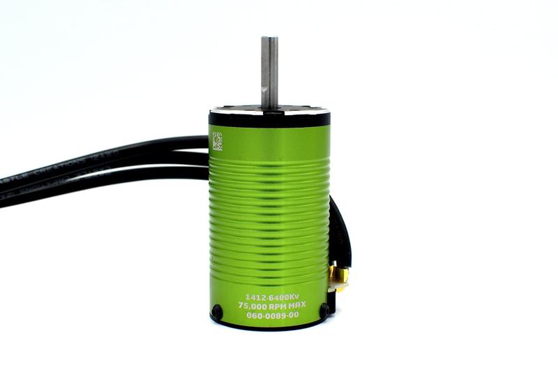 Imagem de Motor Castle Creations 1412-6400KV Sem Escova - 4 Polos com Sensor
