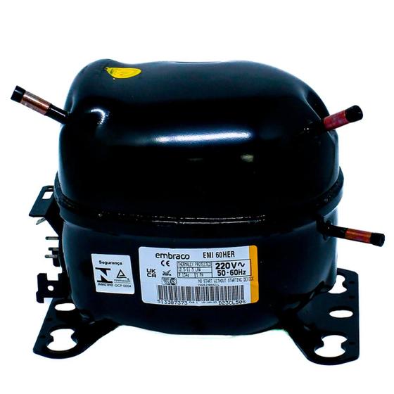 Imagem de Motor Compressor 16 EMI60HER R134A 220V - Embraco