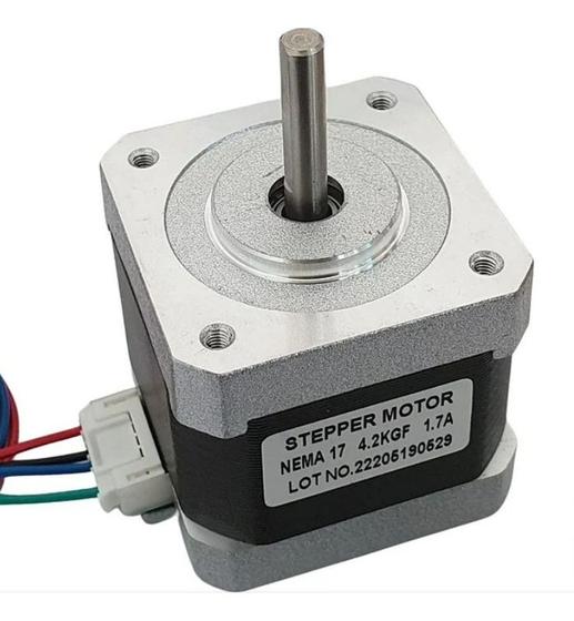 Imagem de Motor De Passo Nema 17 4.2kgf 1.7a - OFA