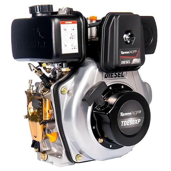Imagem de Motor Diesel 5,0 HP Partida Manual TDE50XP TOYAMA 