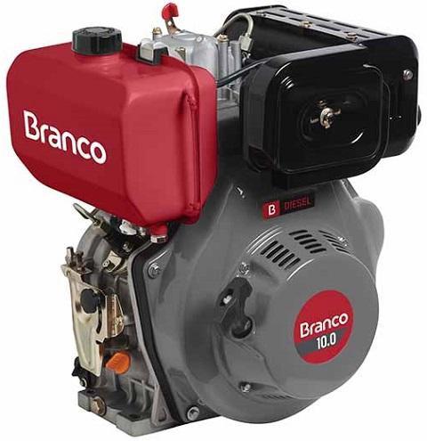 Imagem de Motor diesel branco 10hp bd10.0h p.m