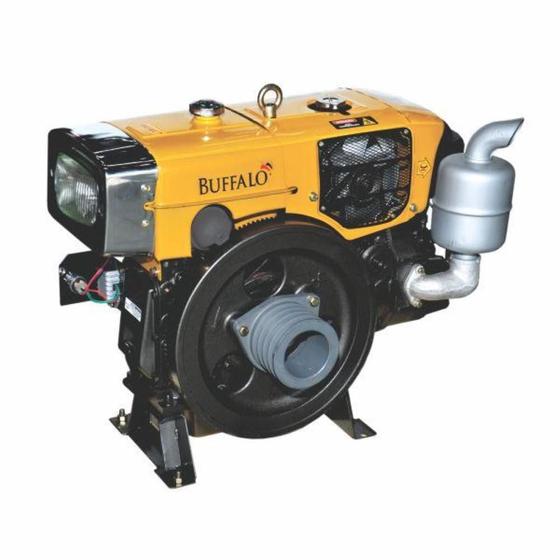 Imagem de Motor Diesel Buffalo 18CV 996cc 4T P Elét c/Radiador e Farol