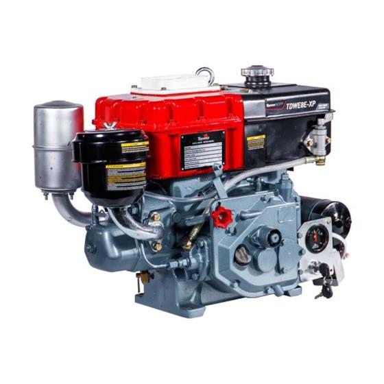 Imagem de Motor Diesel Toyama 402cc 7,7HP 2.600rpm P.Elétrica TDWE8EXP