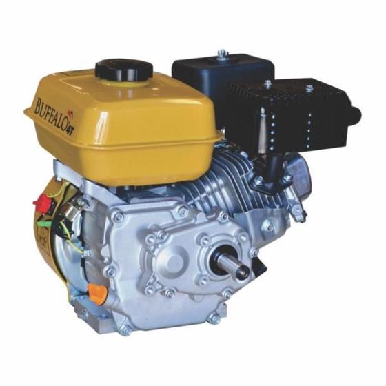 Imagem de Motor Gasolina Buffalo 7CV 208cc 4T Partida Manual com Redutor 1800rpm 60708