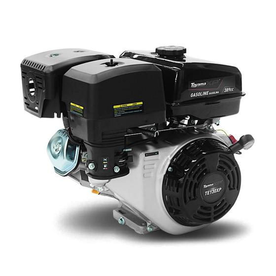 Imagem de Motor Gasolina TE130-XP 13.0HP 4T OHV 390cc Eixo 1" Toyama