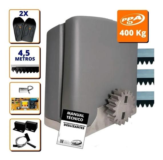 Motor Para Portão Eletrônico Deslizante Ppa 400kg Rio 4,5 Metro Premium 220v Menor preço em Motor Para Portão Eletrônico Deslizante Ppa 400kg Rio 4,5 Metro Premium 220v