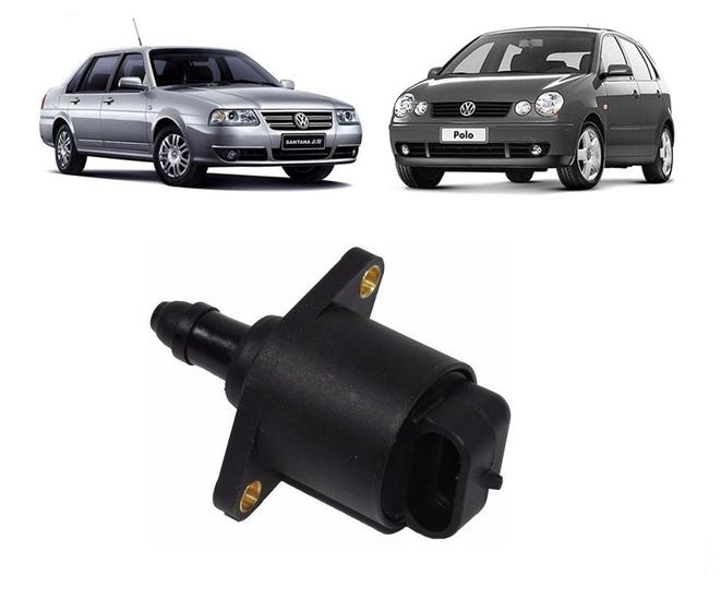 Imagem de Motor passo vw polo 1.6/1.8 santana 1.8/2.0 2002 em diante magneti marelli