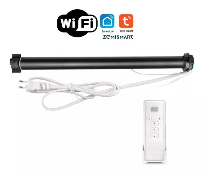 Motor Persiana Cortina Wifi+rf Tuya Com Controle 9 Canais Menor preço em Motor Persiana Cortina Wifi+rf Tuya Com Controle 9 Canais