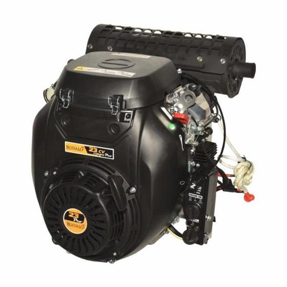 Imagem de Motor Pro Gasolina Buffalo 23CV 680cc 4T 2 Cilindros Partida Elétrica sem Tanque 62300