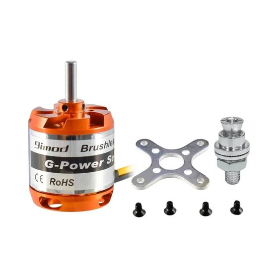 Imagem de Motor Sem Escova para Mini Multirotores e Aviões RC - 2-3/4/5S (D2830, D2826, D3548, D3542, D3536)