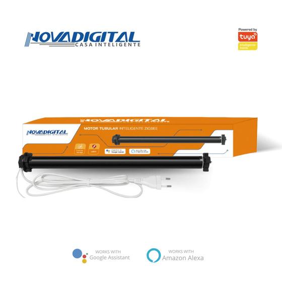 Imagem de Motor Tubular Inteligente Zigbee Novadigital