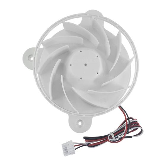 Imagem de Motor Ventilador 12V 0.26A DA31-00334D Refrigerador Samsung RF22R7351SR