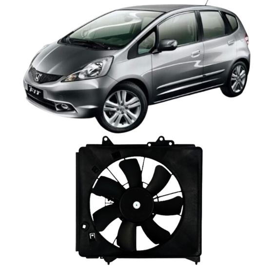 Imagem de Motor ventilador Fit 1.4 1.5 2010 Ate 2014 Gmv Aplicação No Condensador Cambio Manual Ou Automático Com Ar Condicionado Com Defletor Sem Resistencia 1