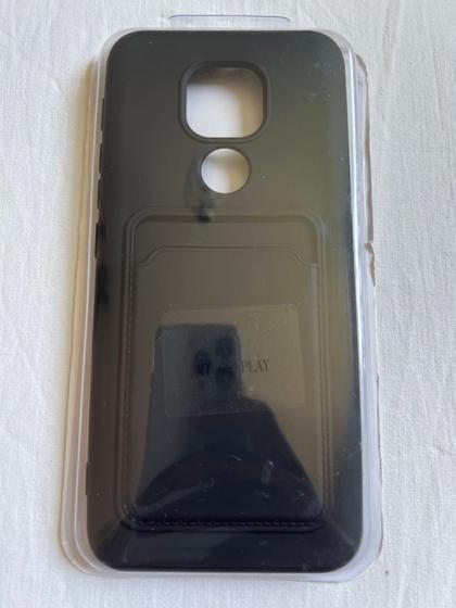 Imagem de Motorola G9 play E7 plus G9 Capa Capinha Case Silicone Premium Celular porta cartão